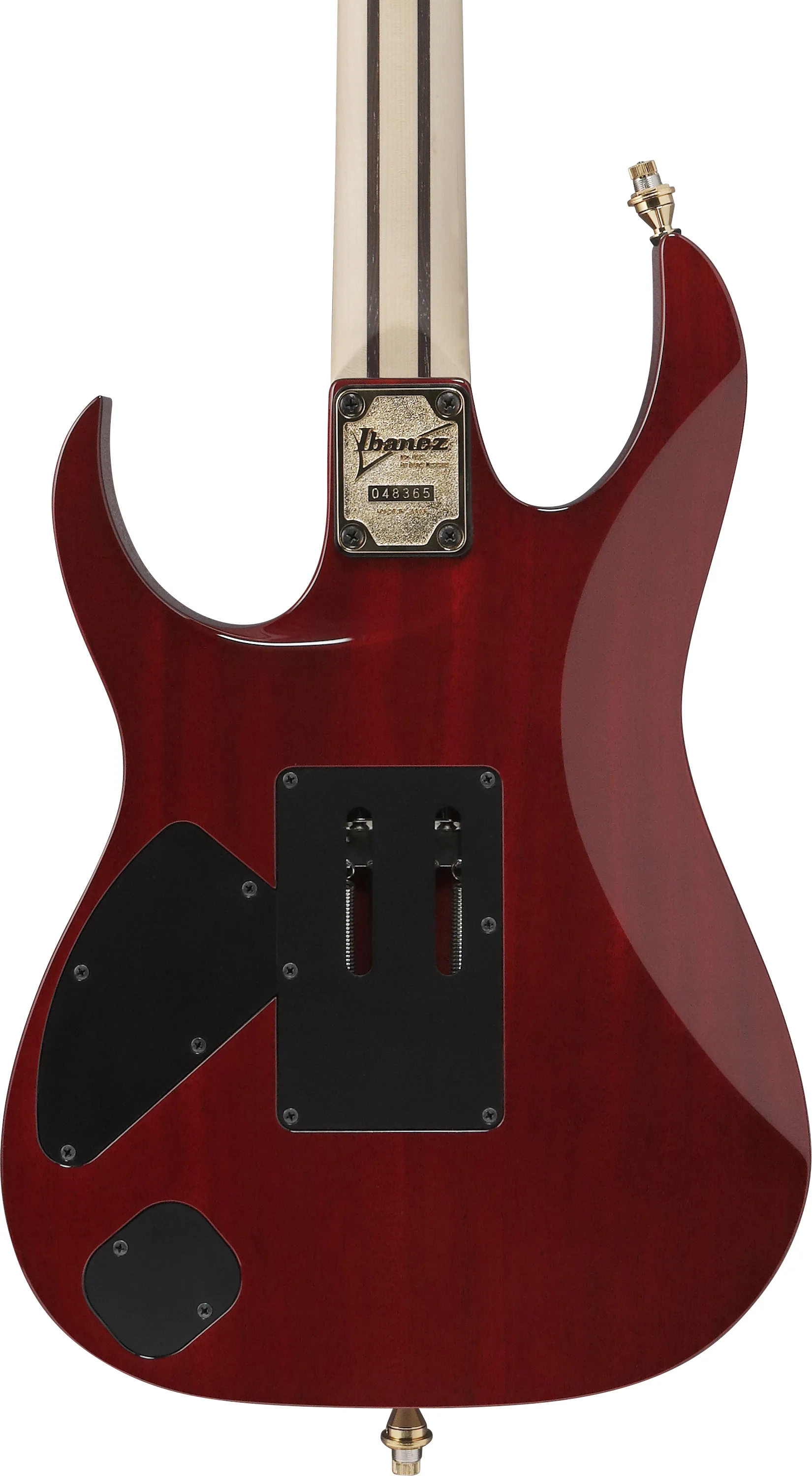 Ibanez RG8565R-CWR j.custom - Charmant Wine Red -Rückseite des Gitarrenkorpus